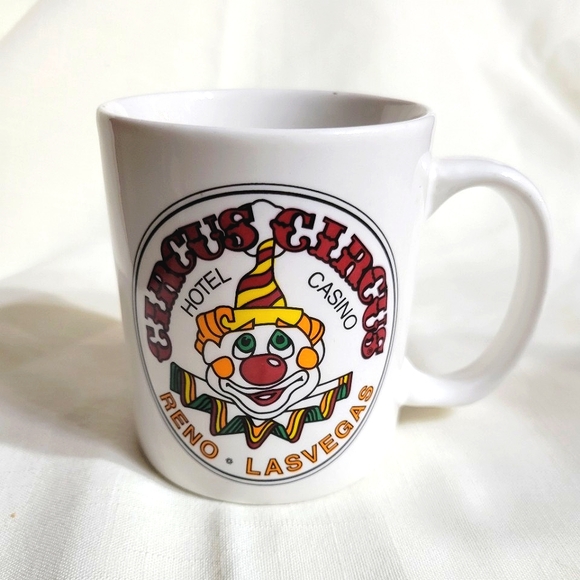 Vintage Reno Nevada Circus Circus Hotel Casino Mug - Picture 1 of 6